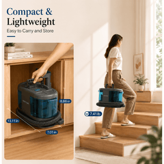 PrettyCare Portable Carpet Cleaner Machine, 20Kpa Carpet Shampooer for Deep Cleaning, Upholstery & Pet Stain Remover,BY32A