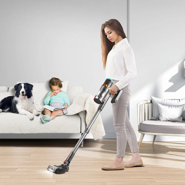 V6 Brushless Motor LED Vacuum Cleaner