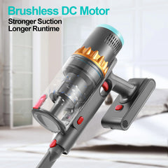 V6 Brushless Motor LED Vacuum Cleaner