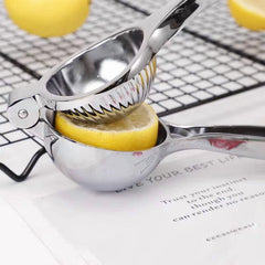 Stainless steel lemon juicer - manual juicer,lemon squeezer, easy to use - manual citrus juicer, easy to clean, kitchen bar tool