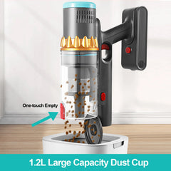 V6 Brushless Motor LED Vacuum Cleaner